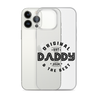 Original And The Best Daddy Establish 2024 Clear Case for iPhone®