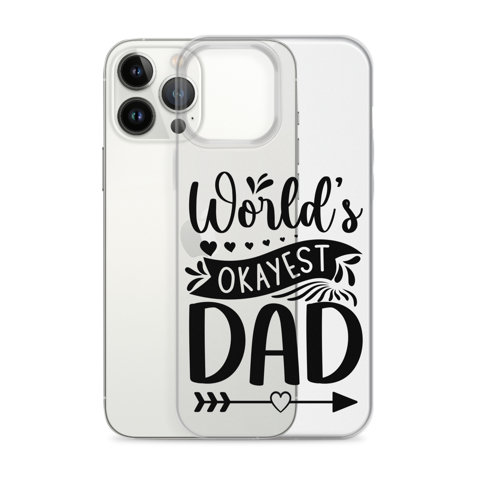 Original And The Best Daddy Establish 2024 Clear Case for iPhone®