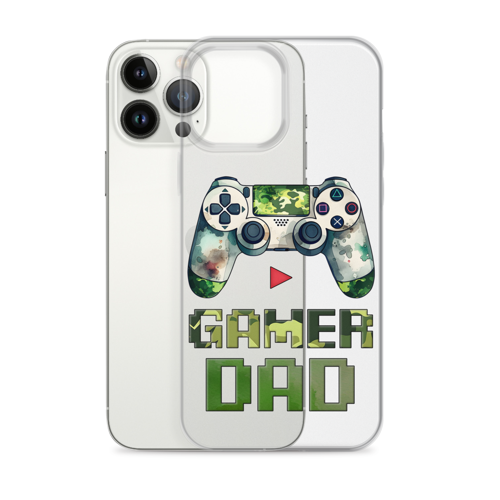 Gamer Dad Clear Case for iPhone®