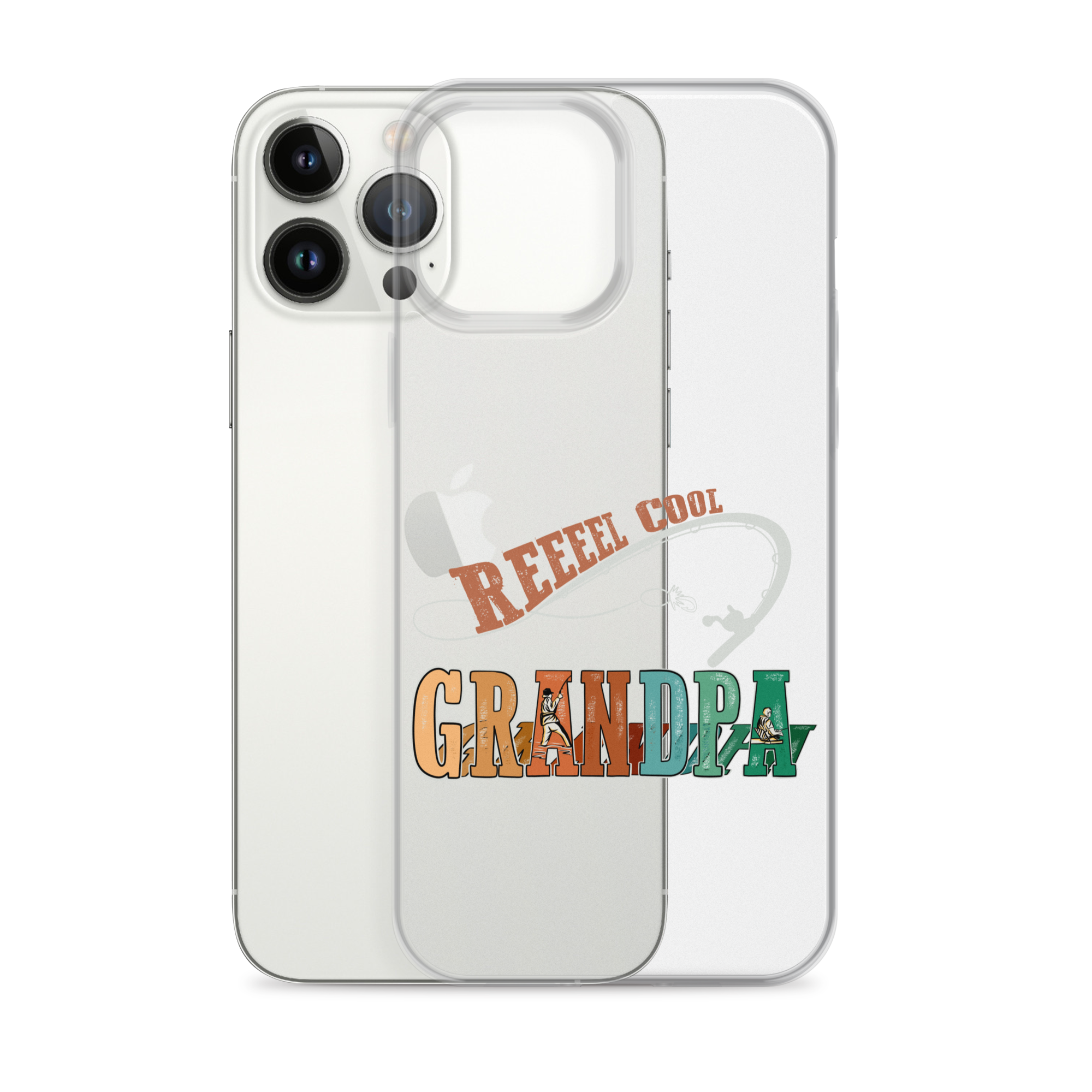 Reel Cool Grandpa Clear Case for iPhone®