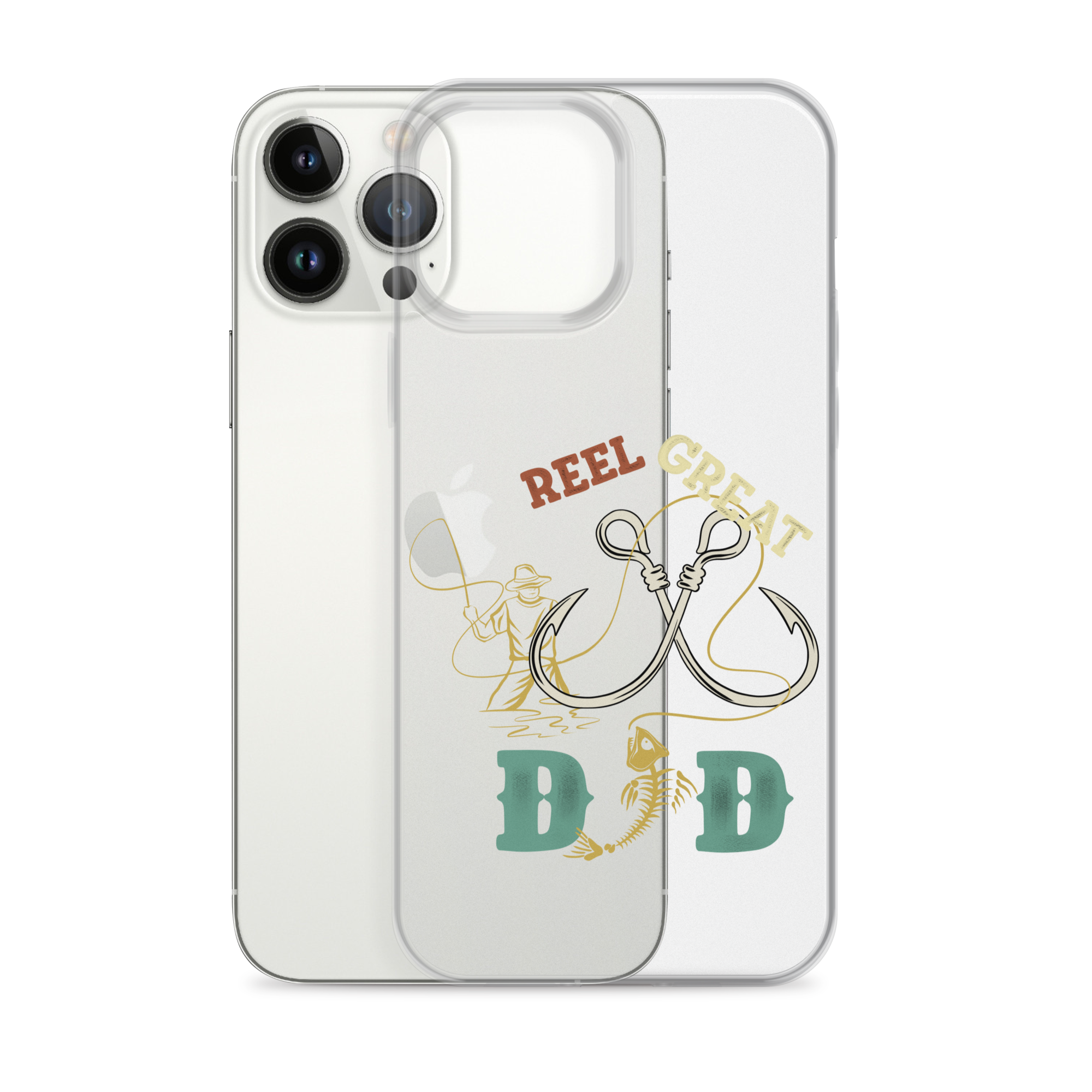 Reel Great Dad Clear Case for iPhone®