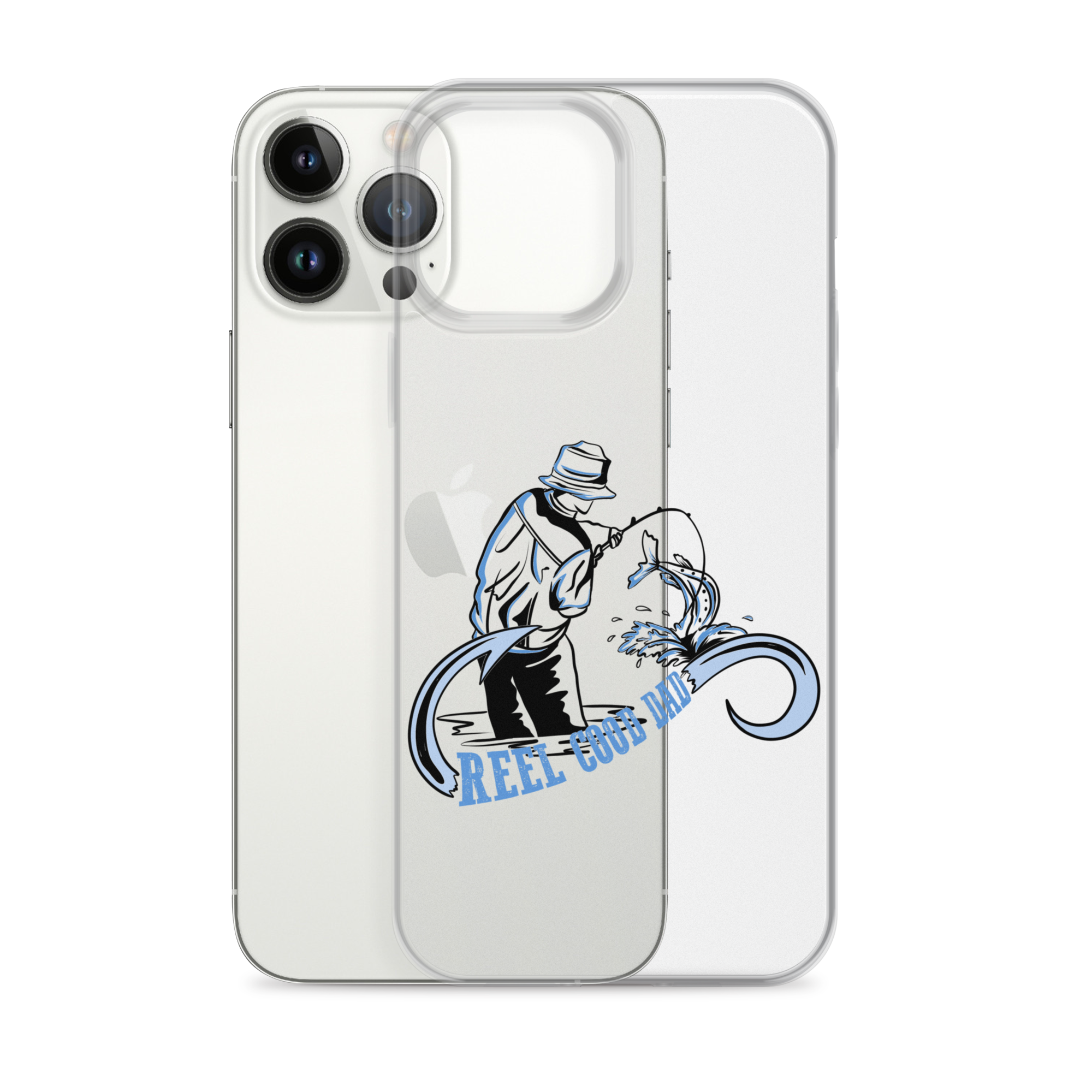 Reel Cool Dad Clear Case for iPhone®