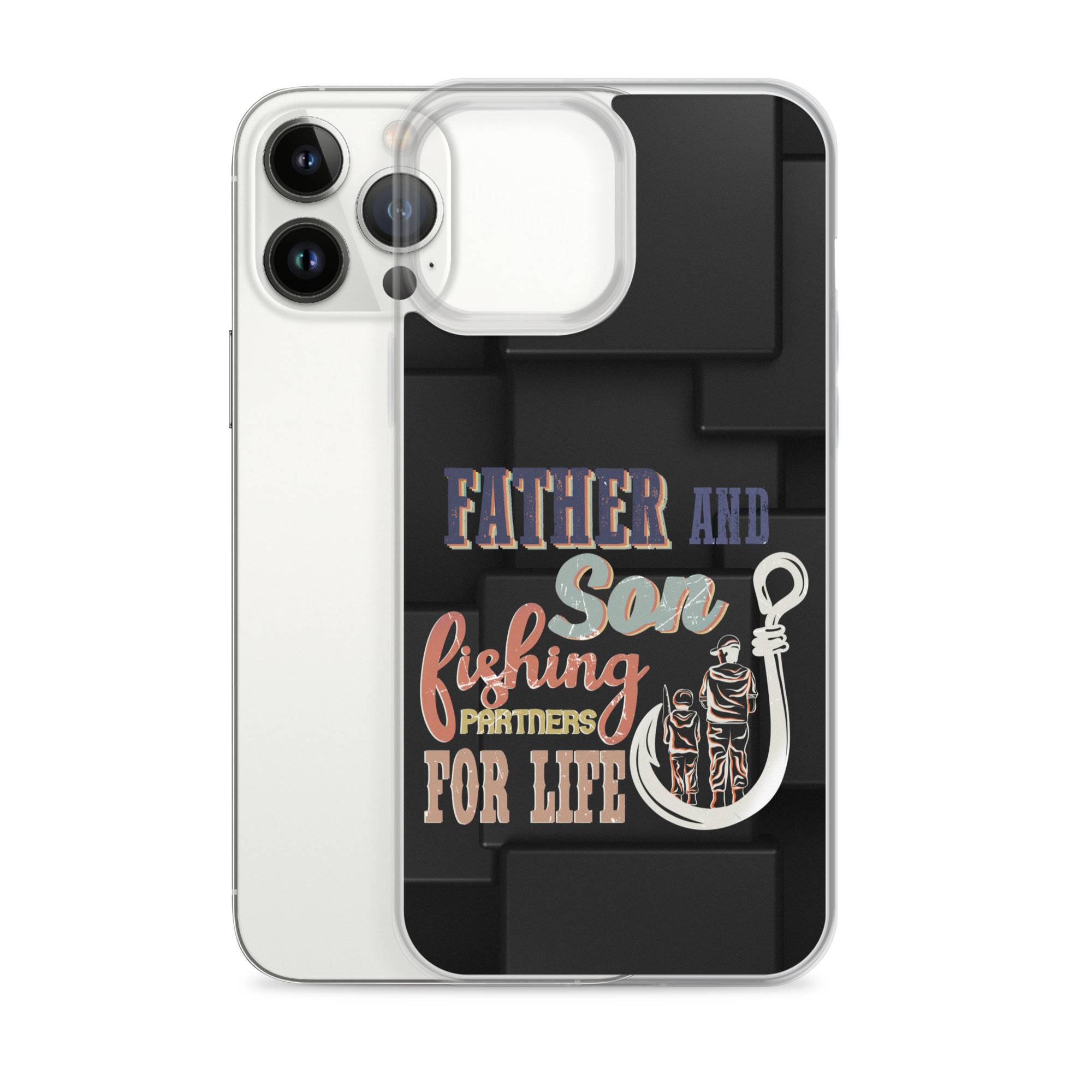 Father And Son Fishing Partners For Life Clear Case for iPhone®