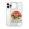 Proud Papa Bear Clear Case for iPhone®