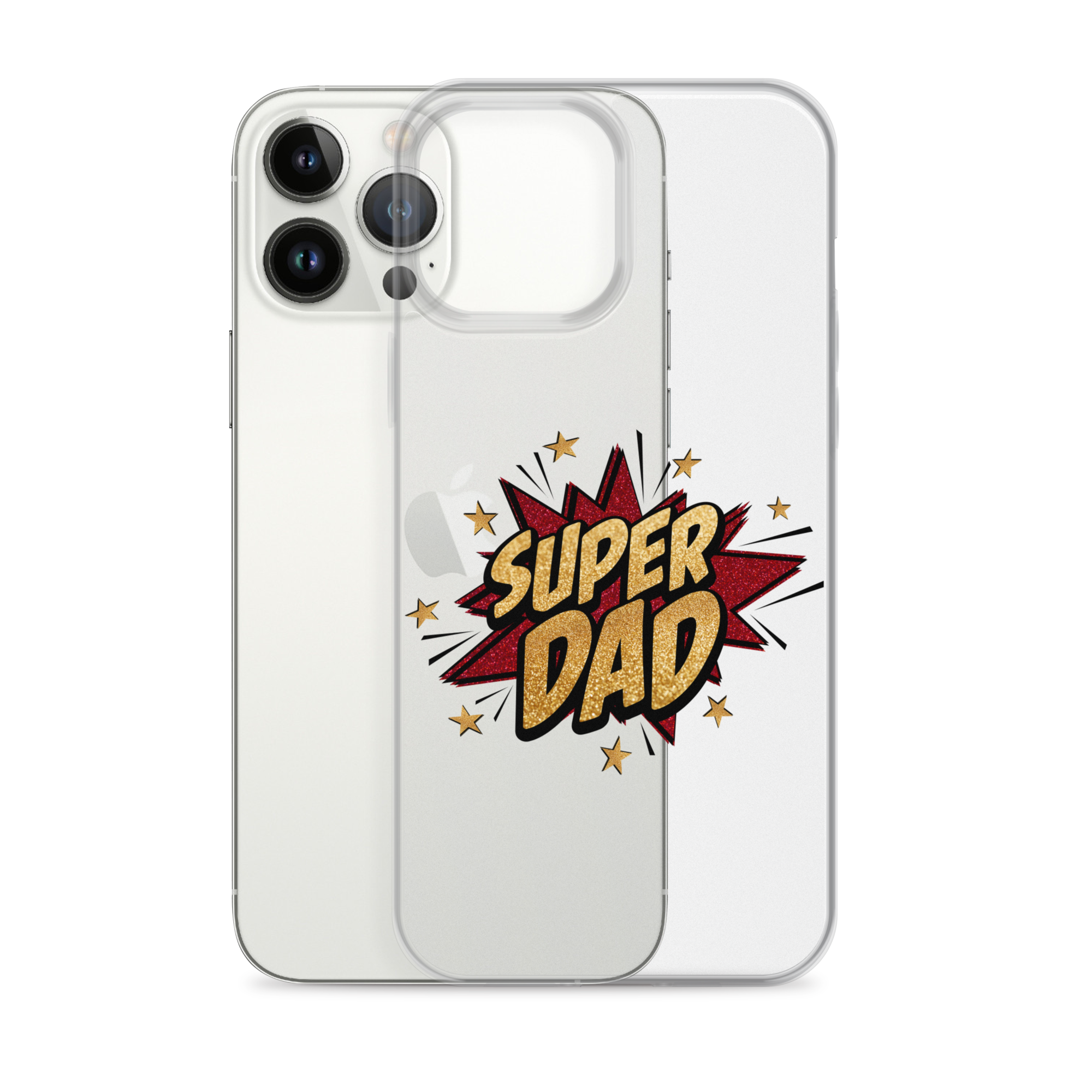 Super Dad Clear Case for iPhone®