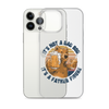 It's Not A Bod Dad It's A Father Figure Clear Case for iPhone®