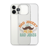 Dad Jokes I Think You Mean You Mean Rad Jokes Clear Case for iPhone®