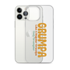 Grumpa Like A Regular Grandpa Only Geumpier Clear Case for iPhone®