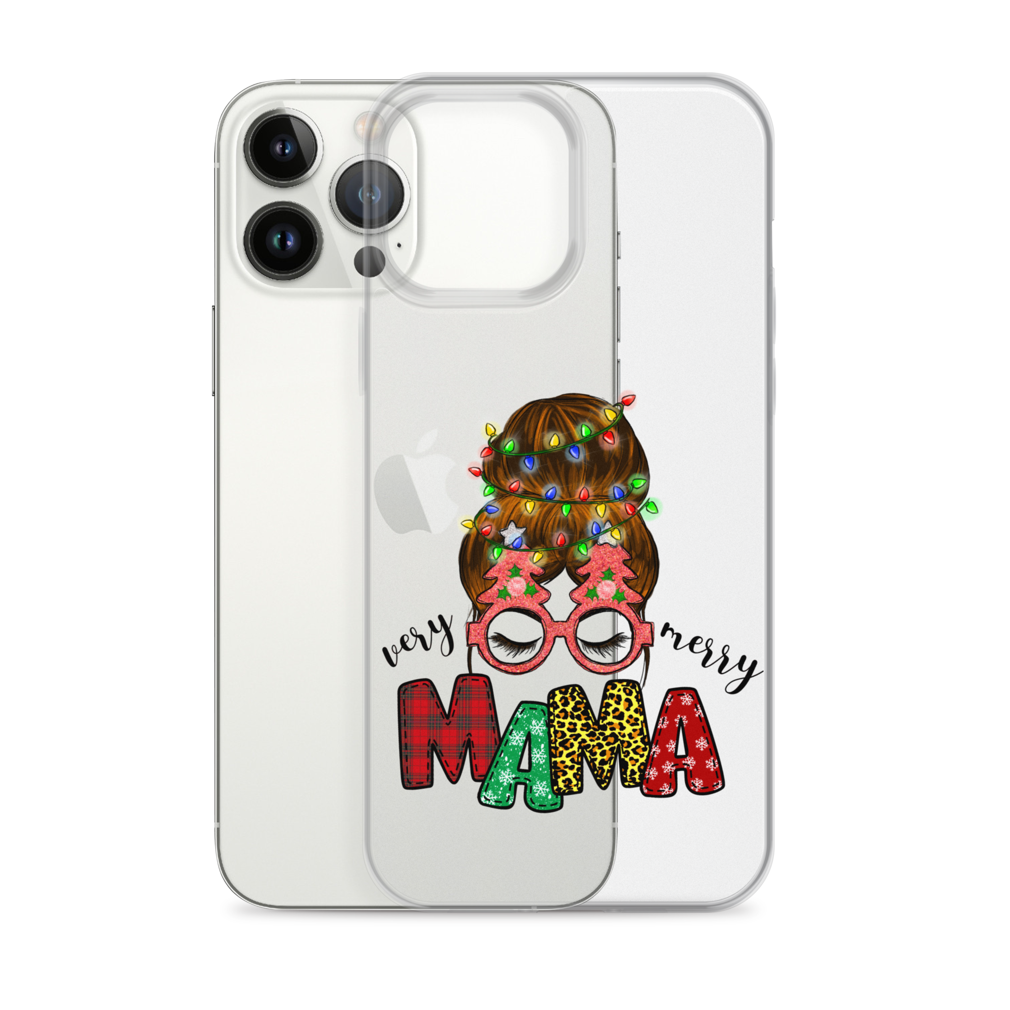 My Merry Mama Clear Case for iPhone®