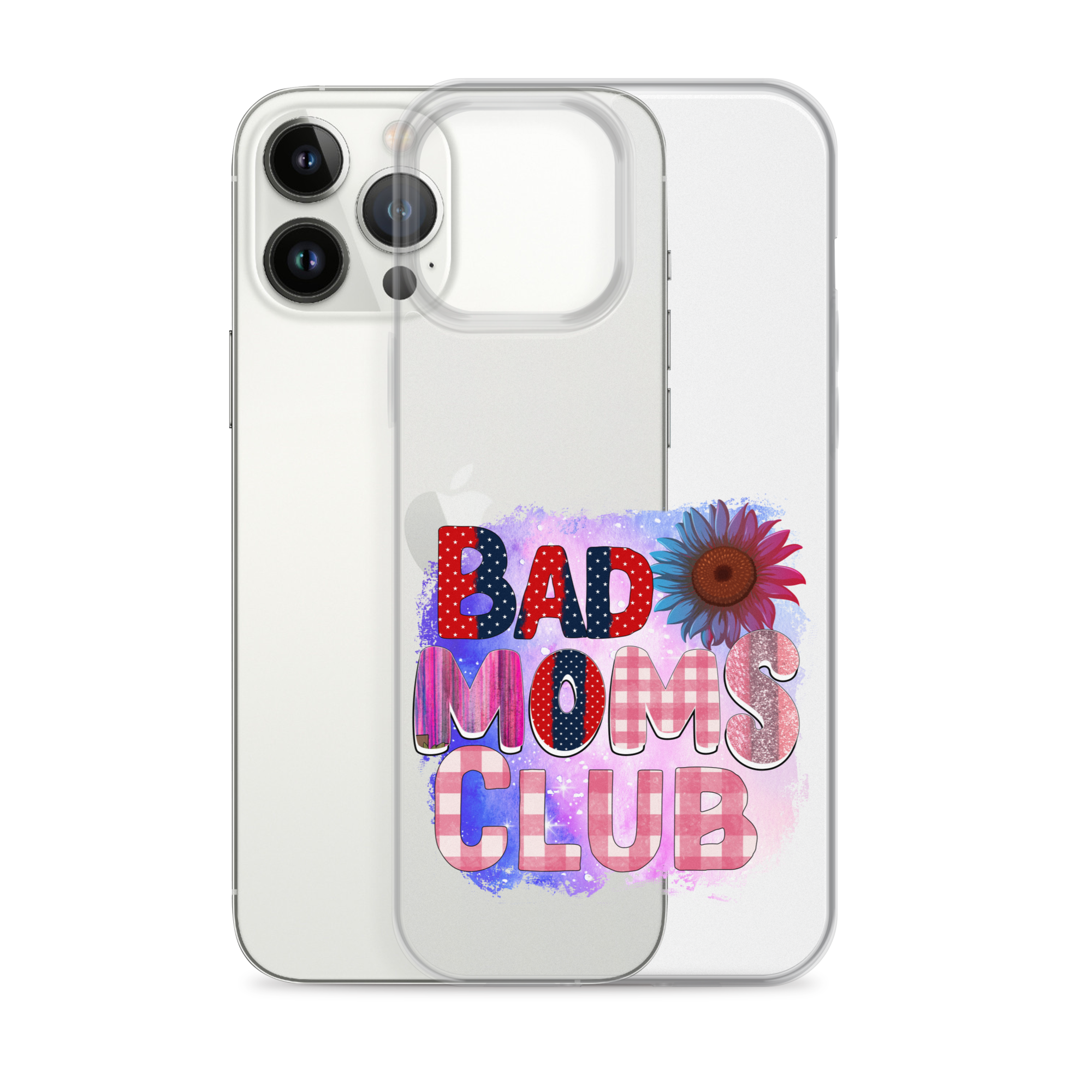 Bad Moms Club Clear Case for iPhone®