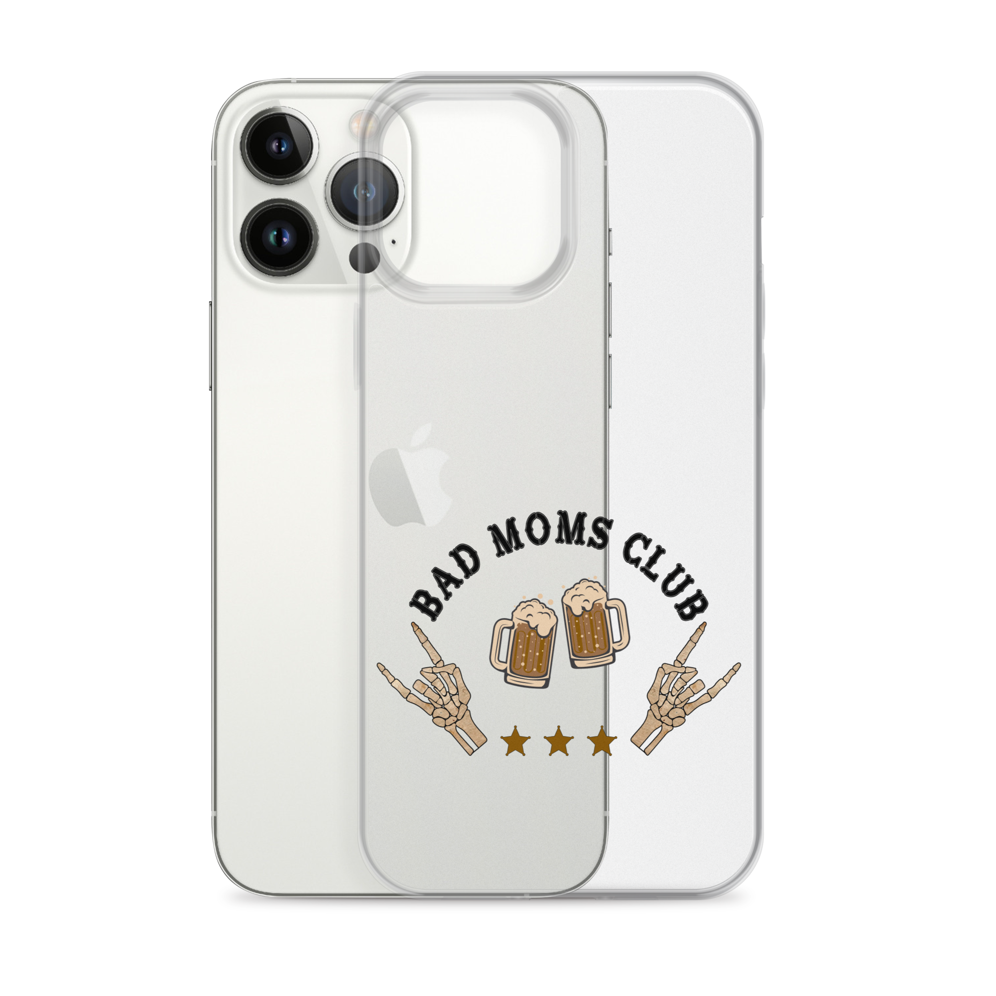 Bad Moms Club Clear Case for iPhone®