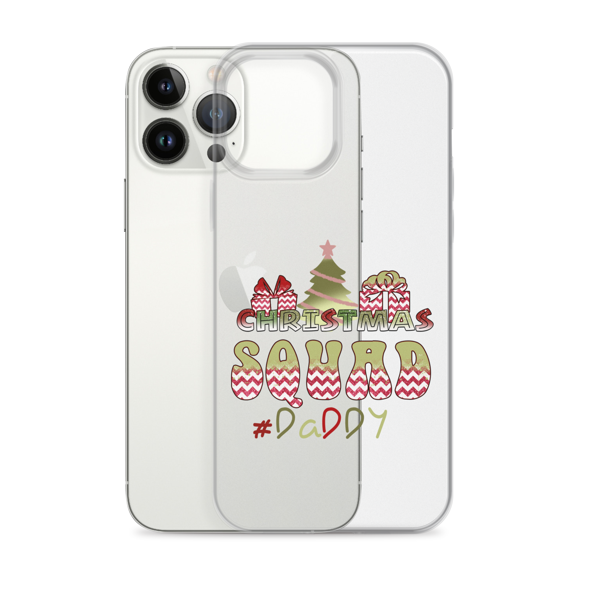 Christmas Squad Daddy Clear Case for iPhone®