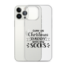 Come On Christmas Daddy Needs New Socks Clear Case for iPhone®