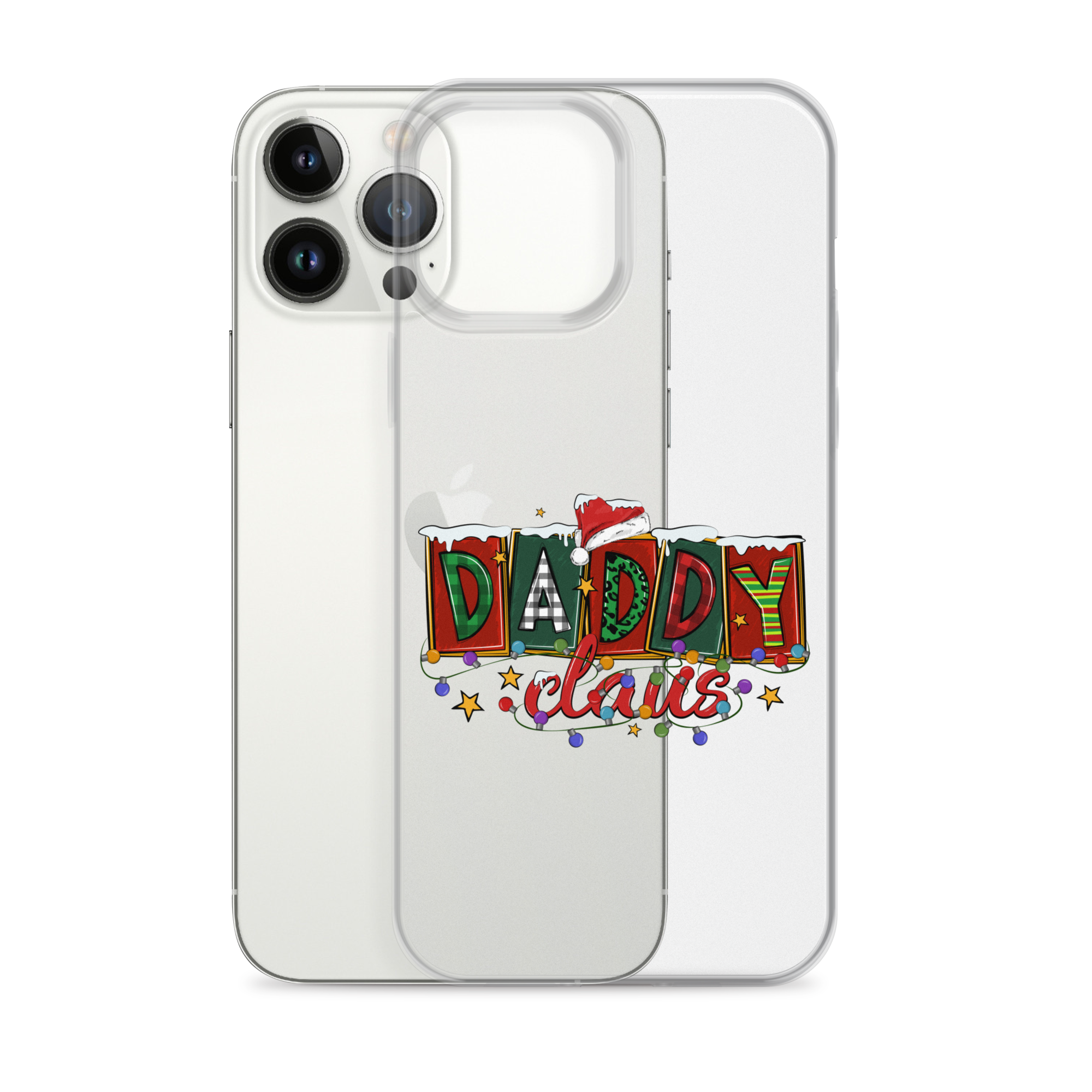 Daddy Claus Clear Case for iPhone®