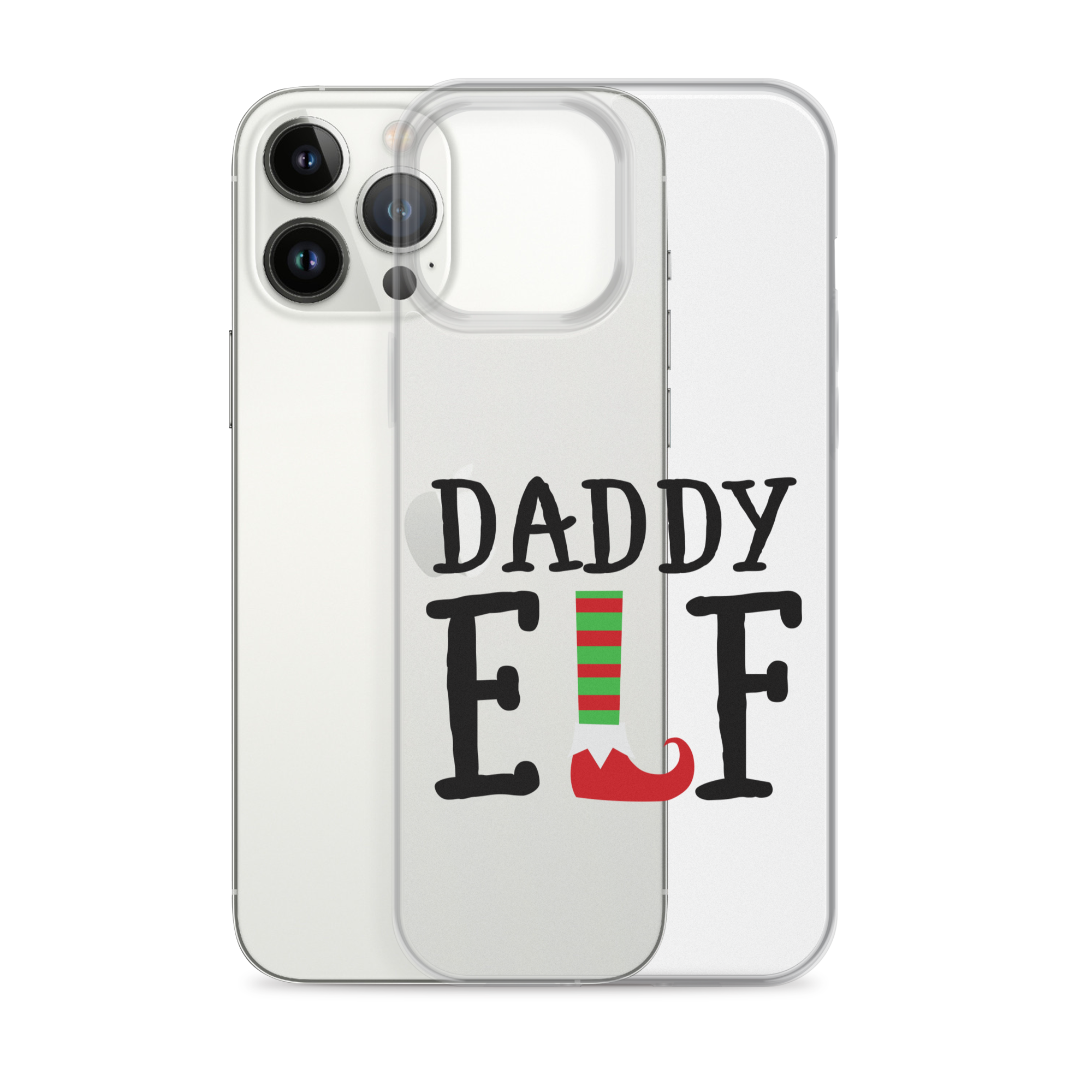 Daddy Elf Clear Case for iPhone®