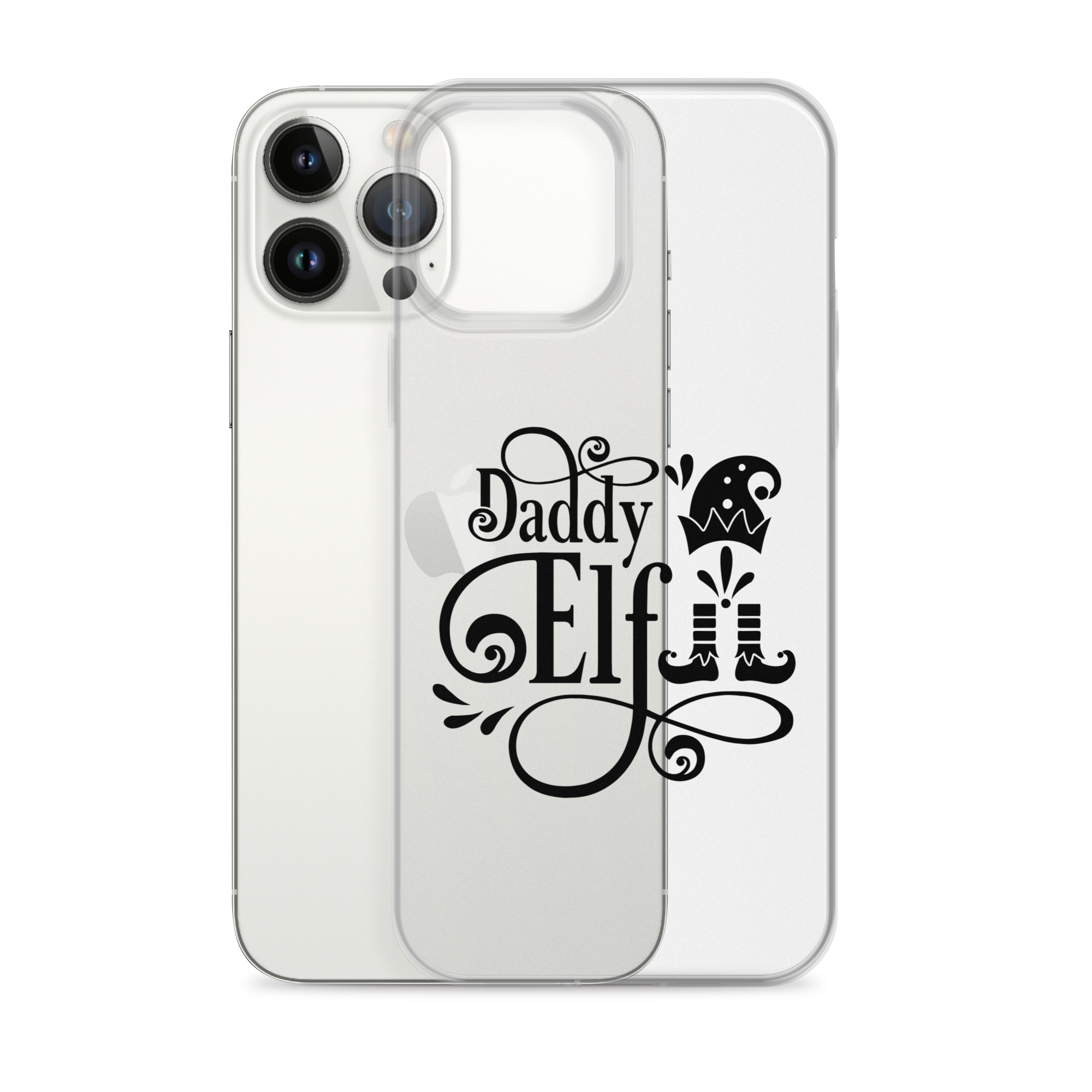 Daddy Elf Clear Case for iPhone®