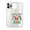 1st Christmas As A Dad Clear Case for iPhone®