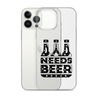 Dad Needs Beer Clear Case for iPhone®