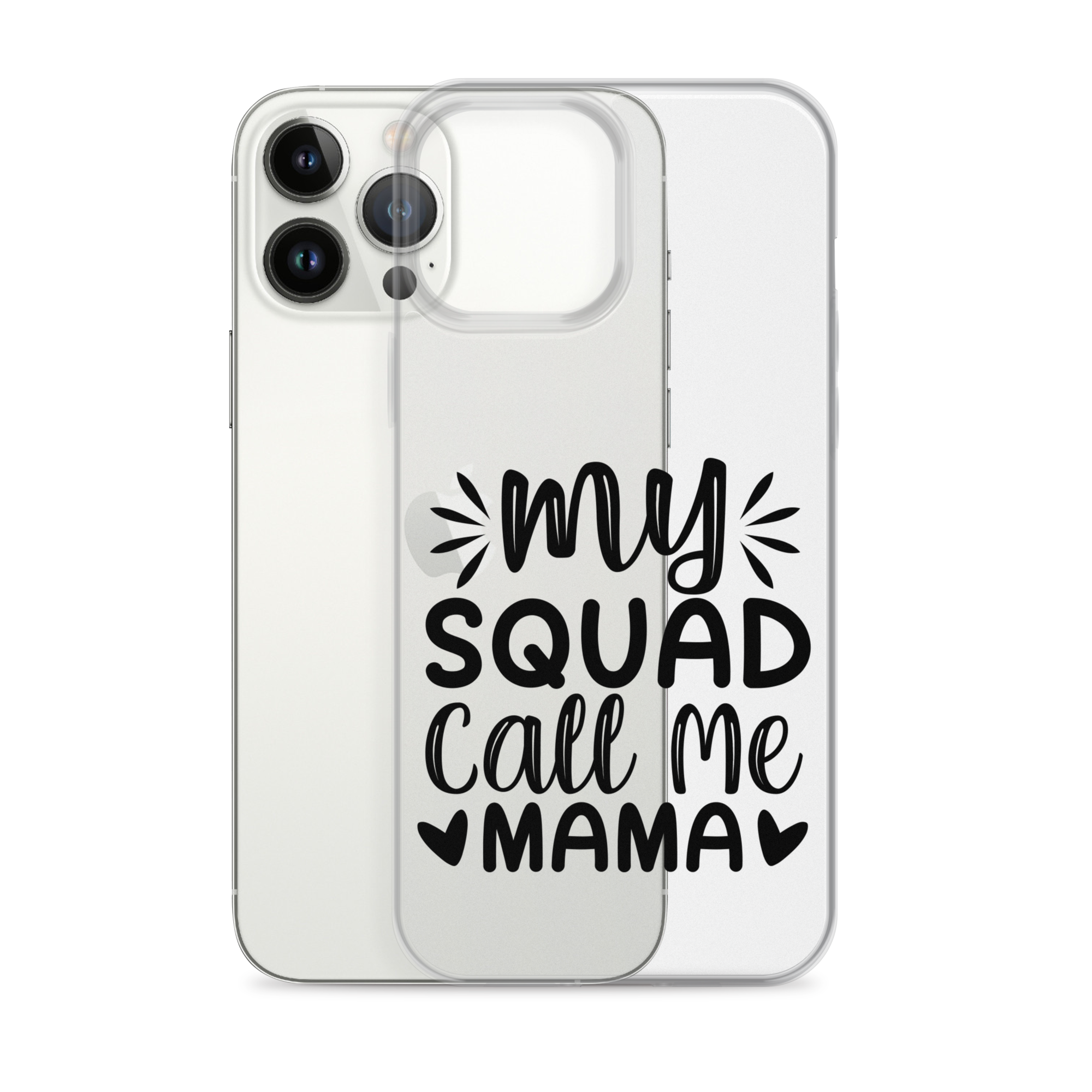 My Squad Call Me Mama Clear Case for iPhone®