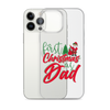 First Christmas As Dad Clear Case for iPhone®