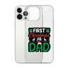 First Christmas As Dad Clear Case for iPhone®