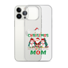 1st Christmas As A Mom Clear Case for iPhone®