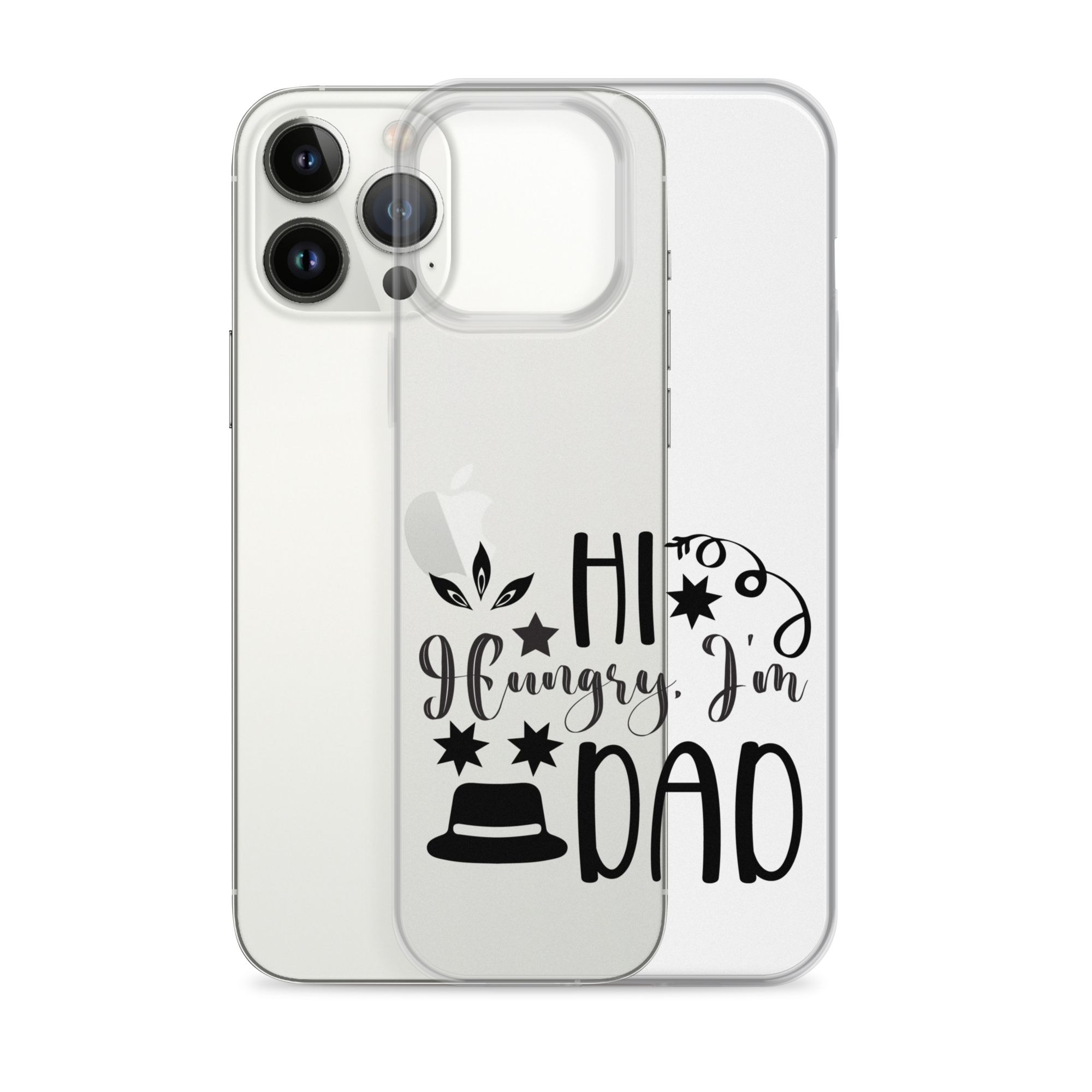 Hi, Hangry, I'm Dad. Clear Case for iPhone®