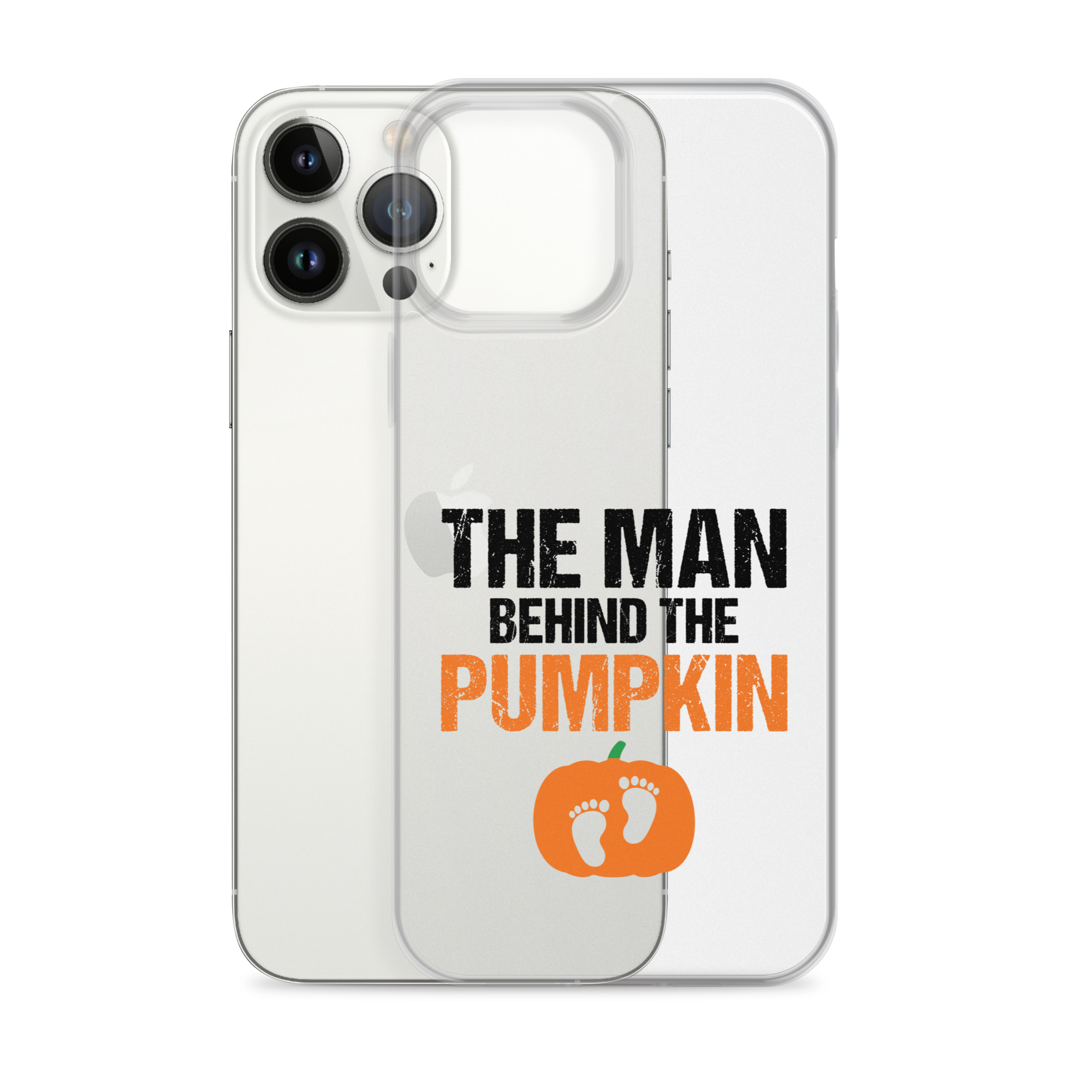 The Man Behind The Pumpkin Clear Case for iPhone®