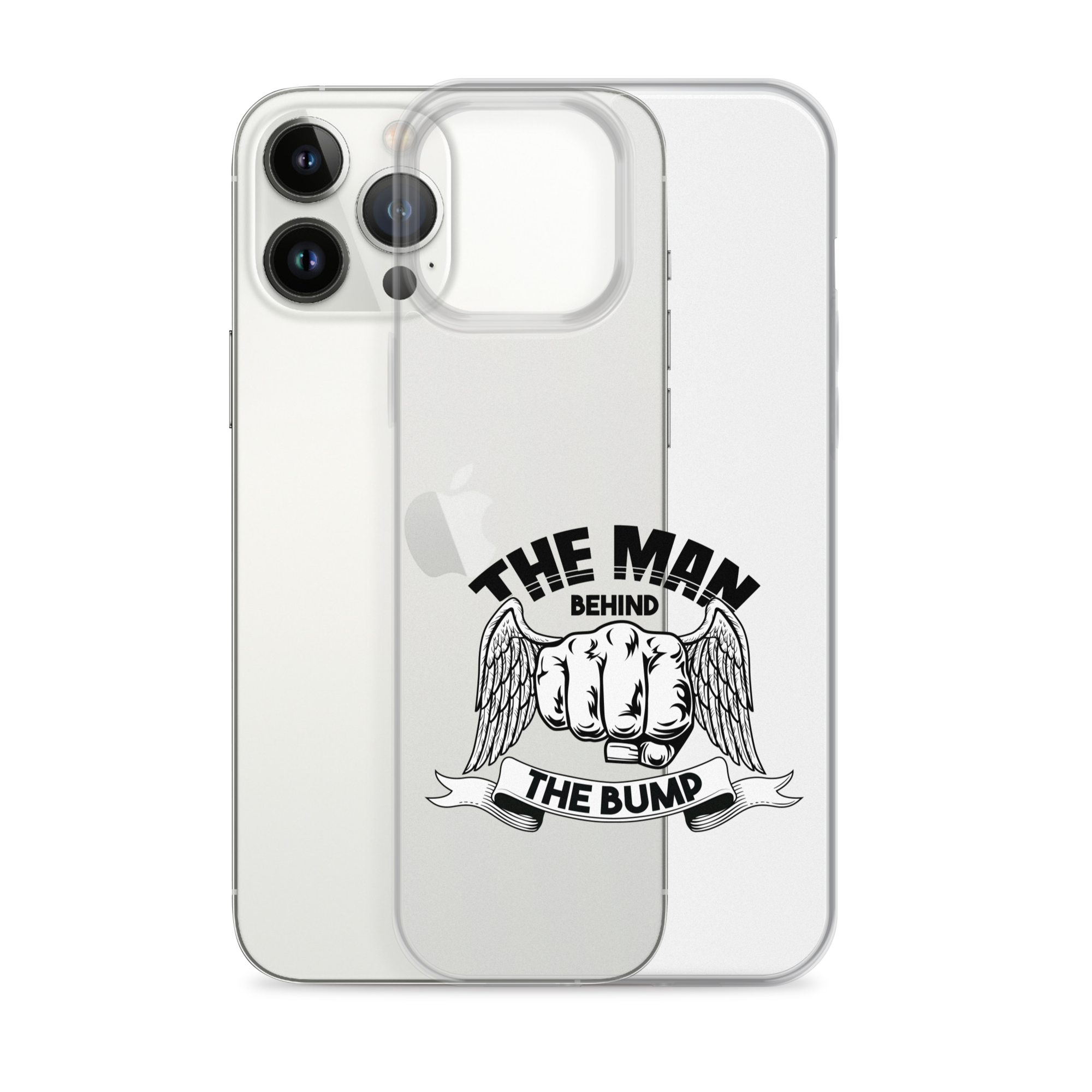 The Man Behind The Bump Clear Case for iPhone®