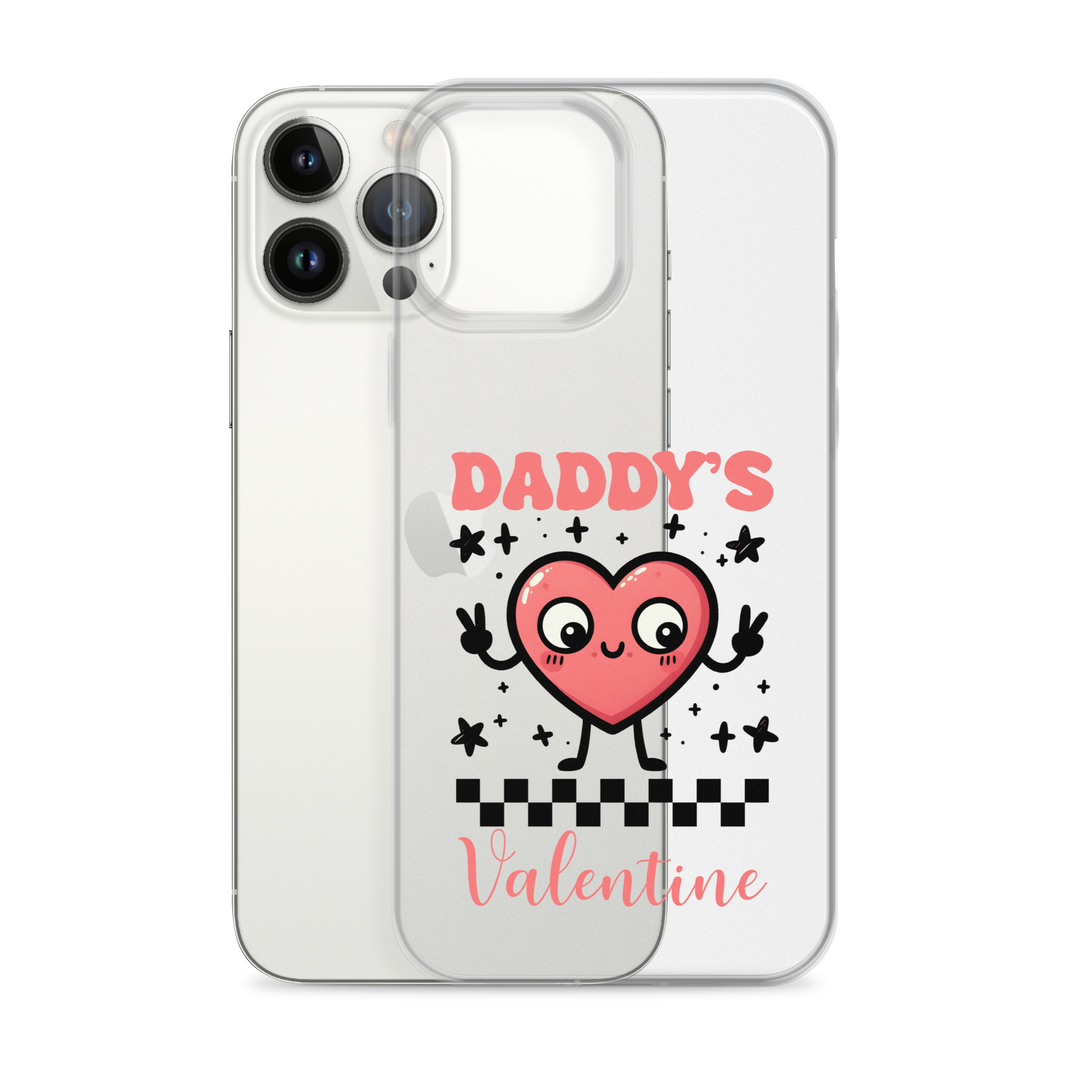 Daddy's Valentine Clear Case for iPhone®