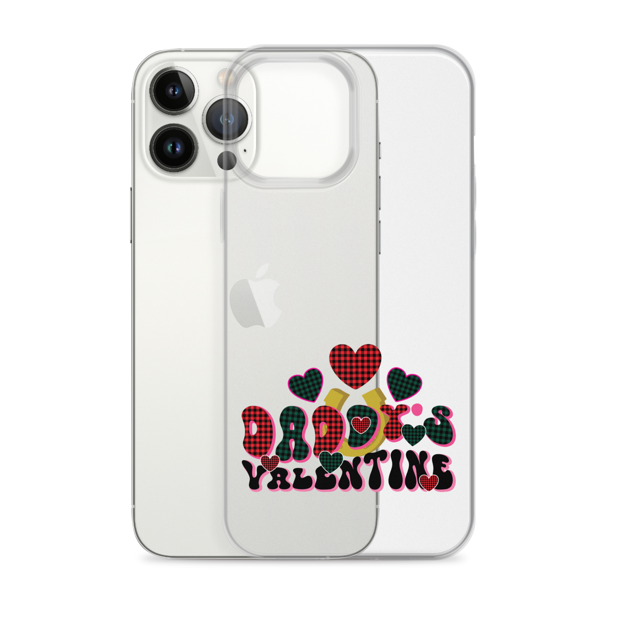 Daddy's Valentine Clear Case for iPhone®