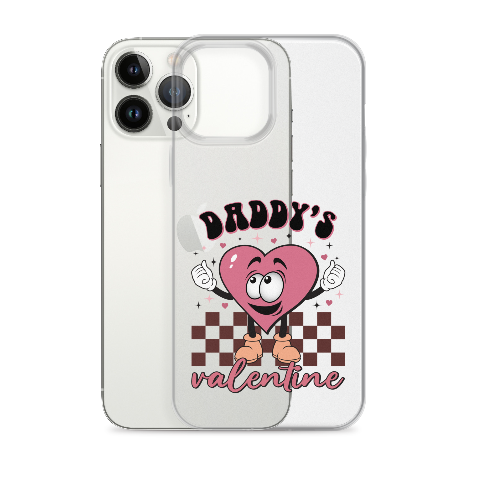 Daddy's Valentine Clear Case for iPhone®