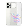 Sorry Girls Mommy Is My Valentine Clear Case for iPhone®