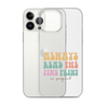 Always Read The Fine Print I'm Pregnant Clear Case for iPhone®