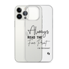 Always Read The Fine Print I'm Pregnant Clear Case for iPhone®