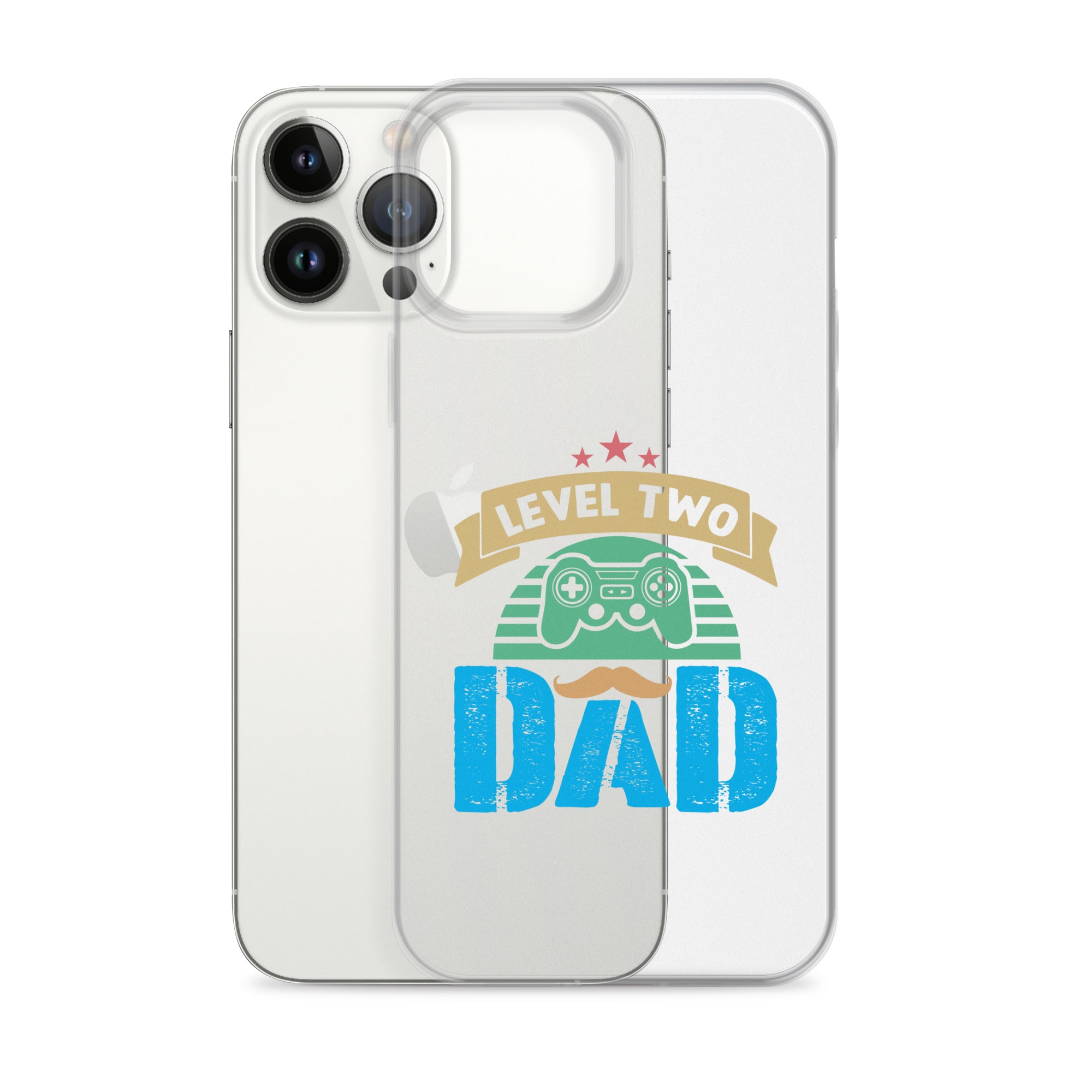 Level Two Dad Clear Case for iPhone®