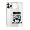 Mom Level Unlocked Clear Case for iPhone®