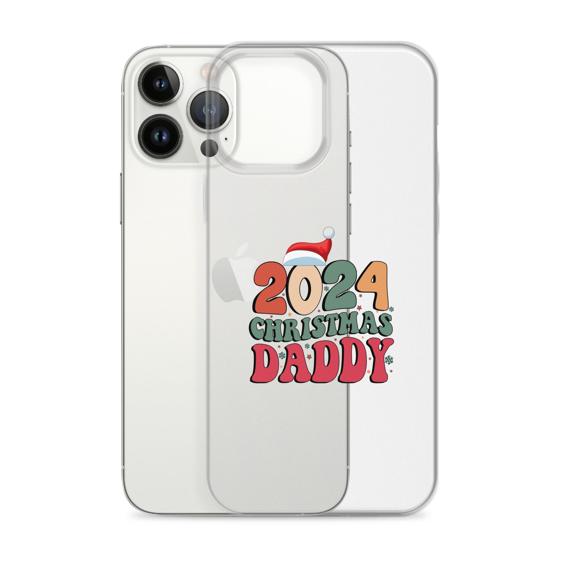 2024 Christmas Daddy Clear Case for iPhone®