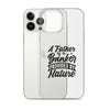 A Father Is A Banker Provided By Nature Clear Case for iPhone®