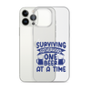 Surviving Fatherhood One Beer At A time Clear Case for iPhone®