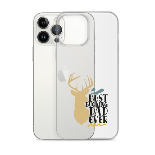 Best Bucking Dad Ever Clear Case for iPhone®