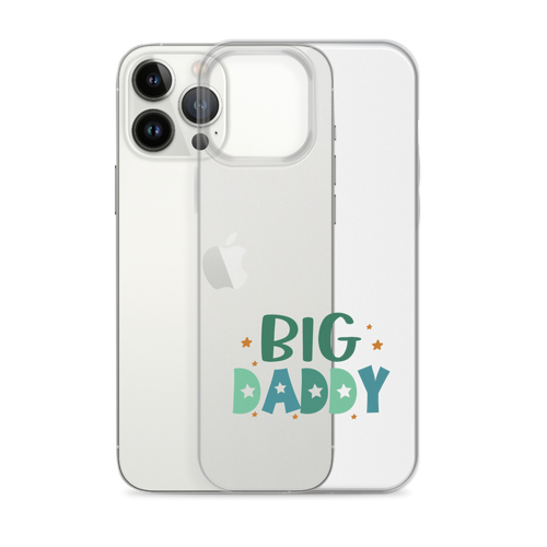 Big Daddy Design With Stars Clear Case for iPhone®