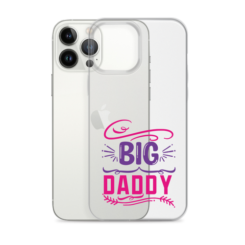 Big Daddy - Bold and Vibrant Typography Design Clear Case for iPhone®