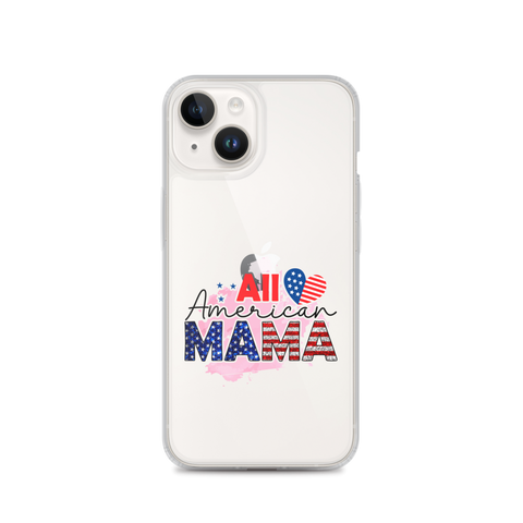 All American Mama Clear Case for iPhone®