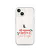 All Mama Wants Is A Silent Night Clear Case for iPhone®