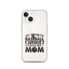 My Favorite Baseball Player Calls Me Mom Clear Case for iPhone®