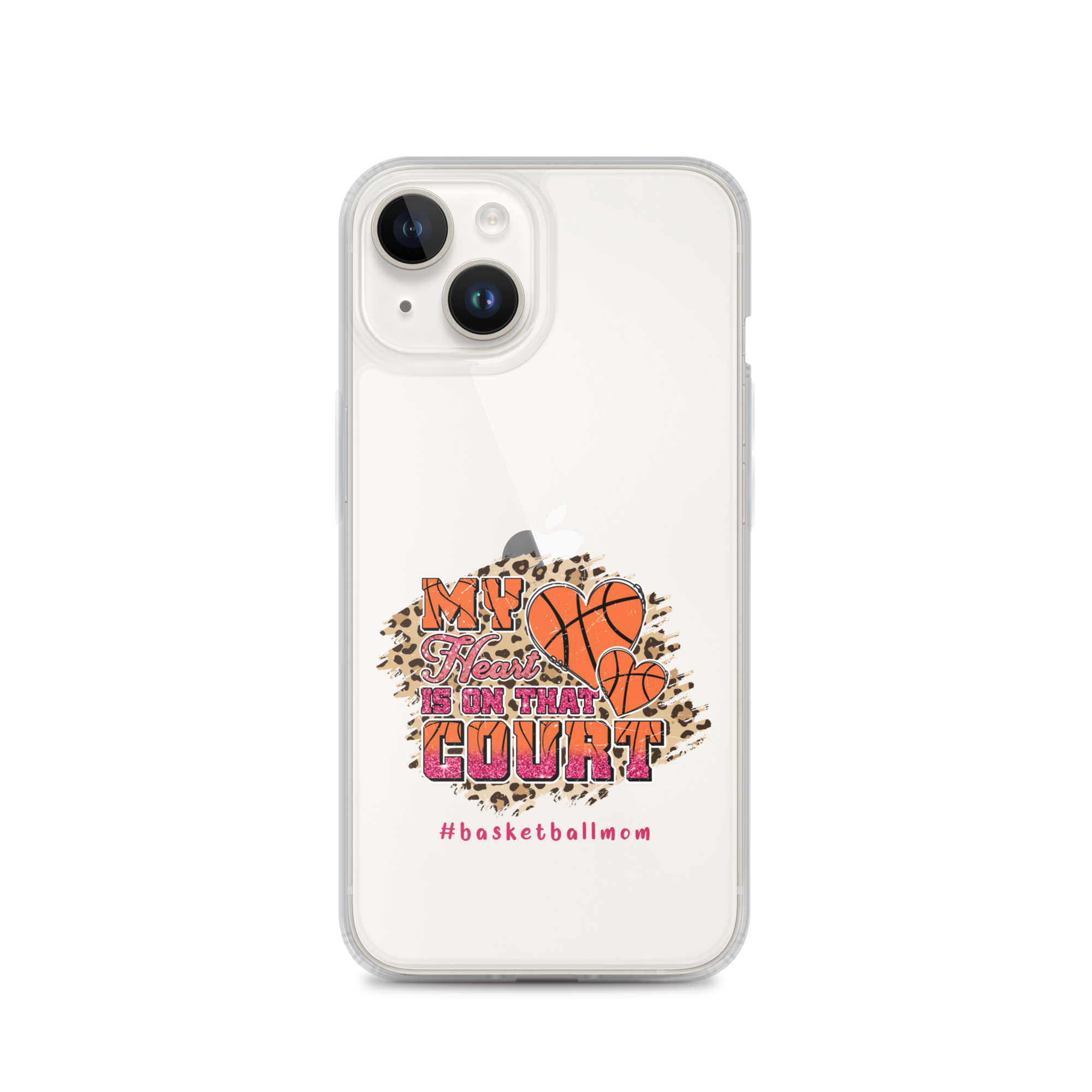 My Heart Is On That Court Clear Case for iPhone®