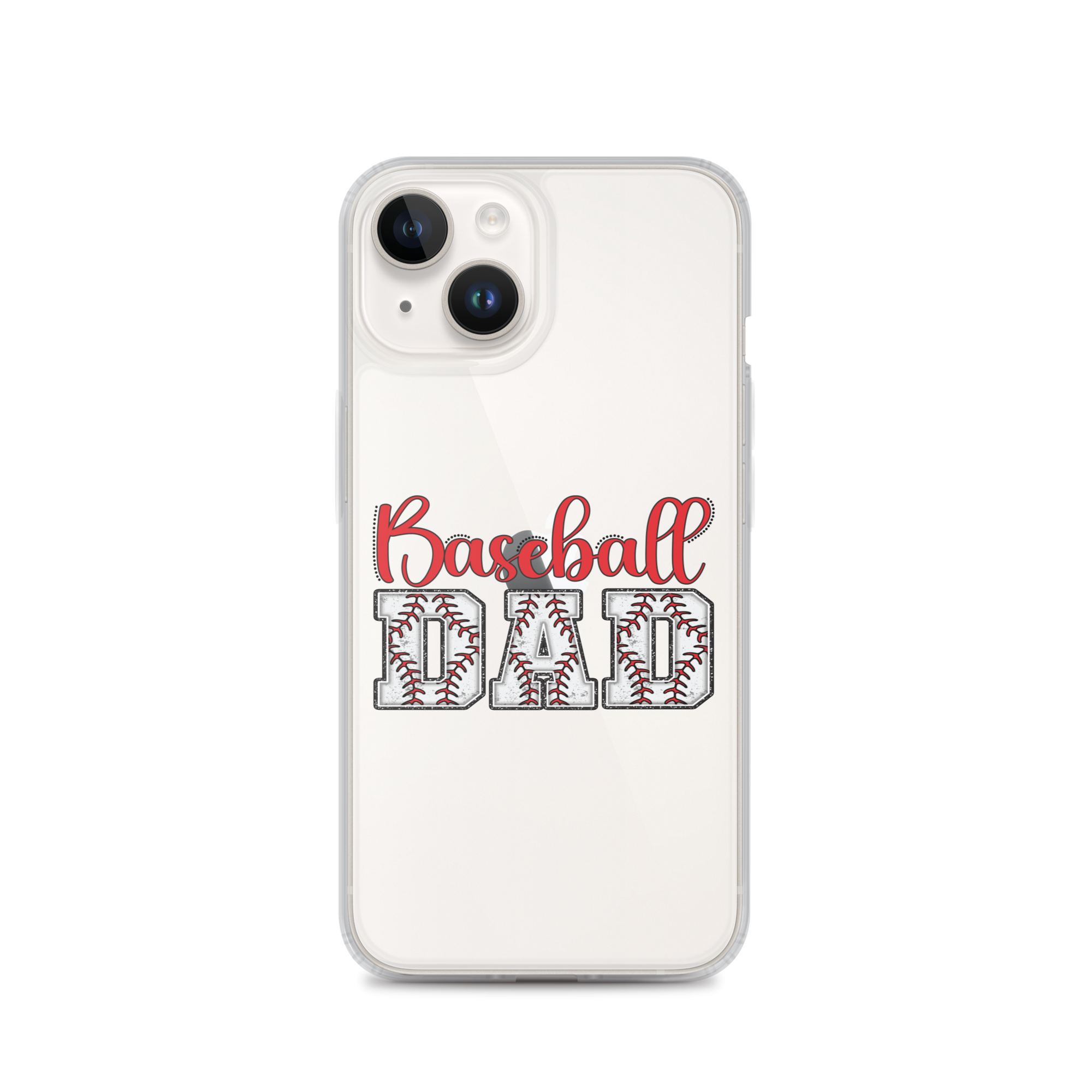 Baseball Dad Clear Case for iPhone®