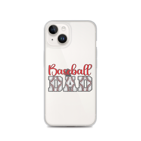 Baseball Dad Clear Case for iPhone®