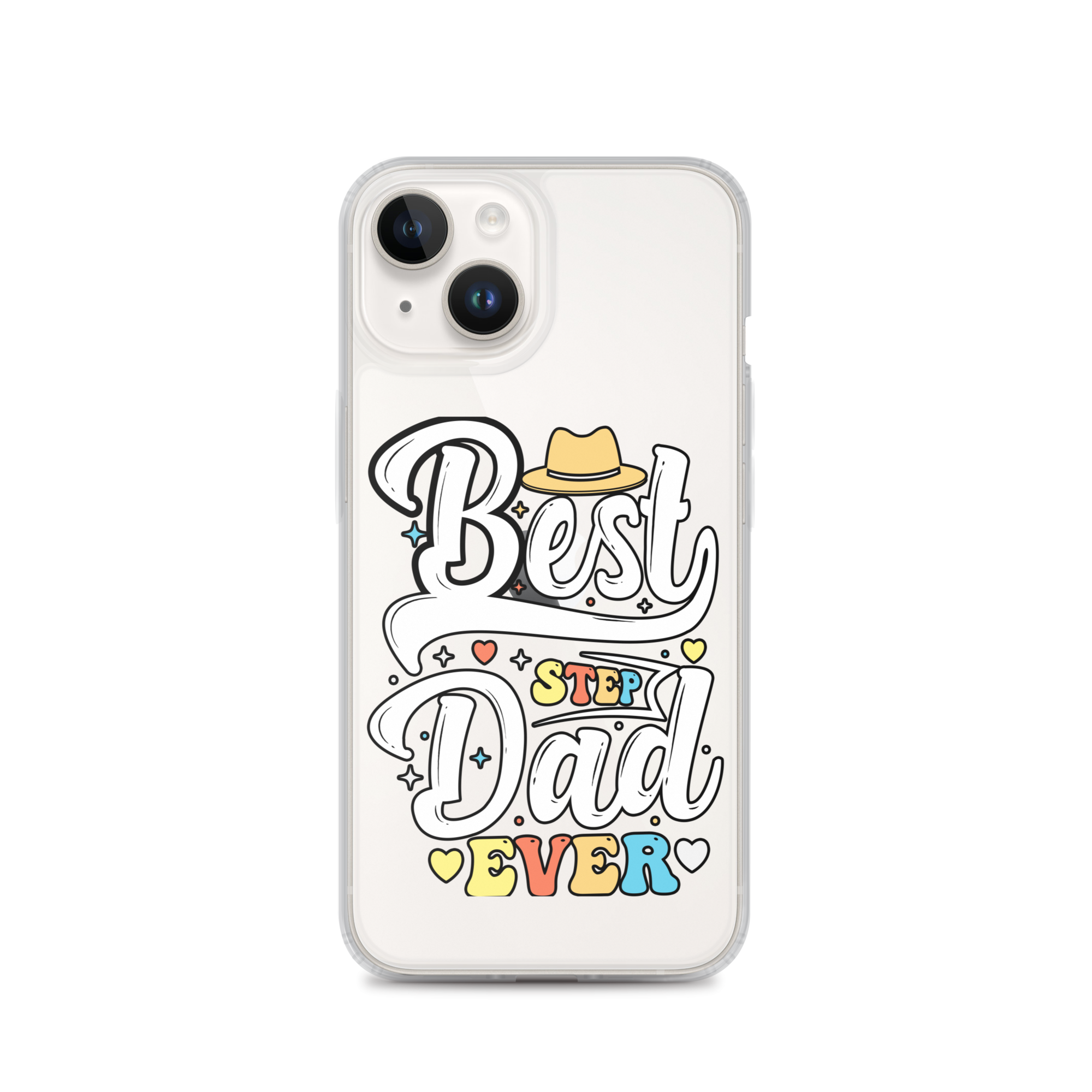 Best Step Dad Ever Clear Case for iPhone®